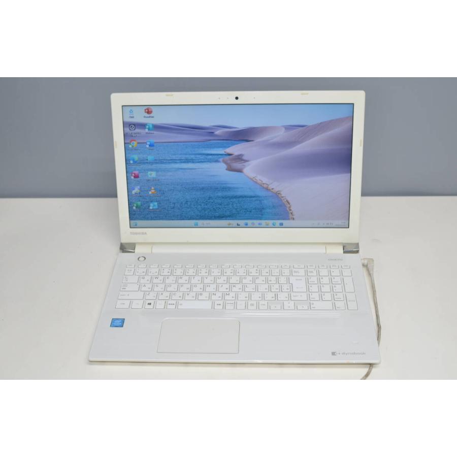 中古ノートパソコン 東芝 BX/57BW Windows11+office 爆速SSD256GB