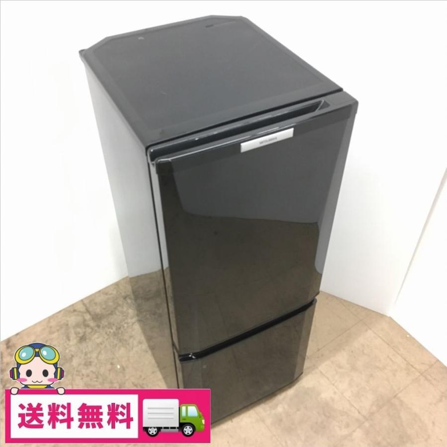 三菱（MITSUBISHI） 中古 146L 2ドア冷蔵庫 三菱電機 MR-P15S-B 2011年