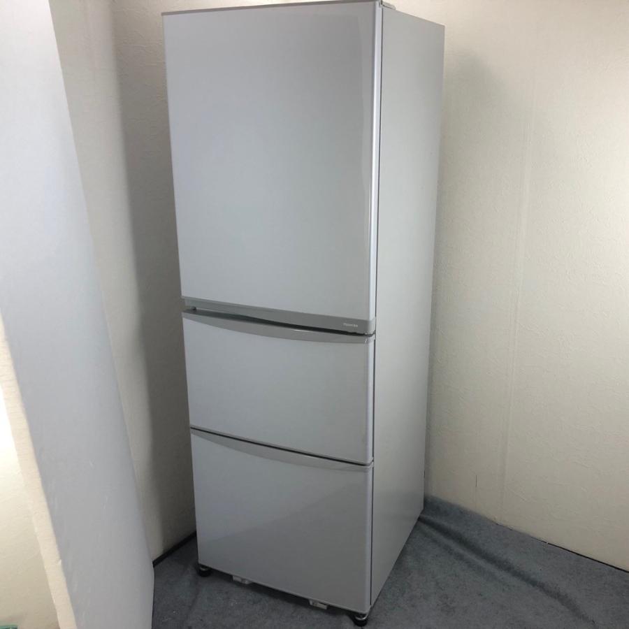 TOSHIBA（東芝） 中古 375L 自動製氷機能搭載 3ドア冷蔵庫 GR-38ZY