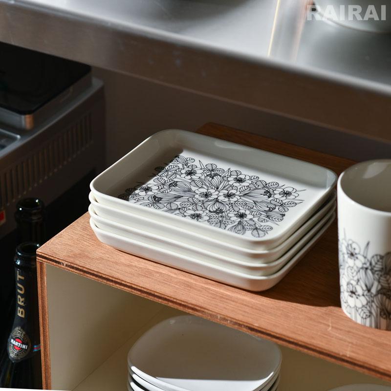 ARABIA（アラビア） プレート 15×19cm クロッカス ARABIA Krokus