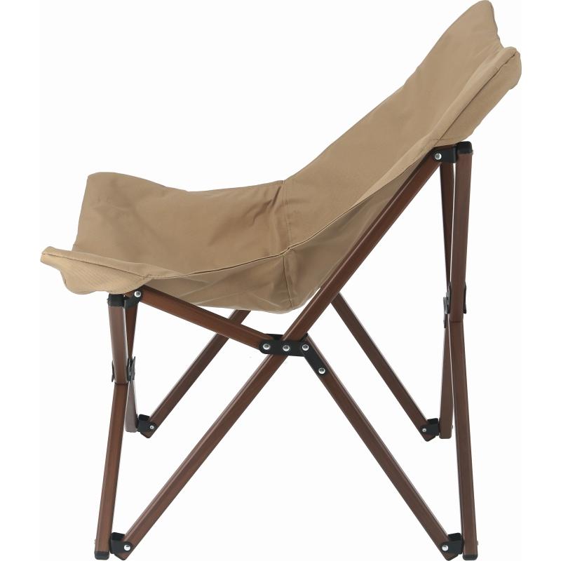 アウトドア バタフライ チェア リラックス 折りたたみ 軽量 コンパクト