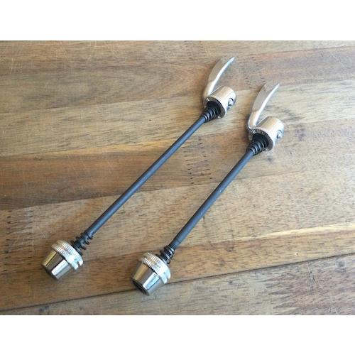 クイックリリース 前後セット シルバー クラシック フロント100mm リア