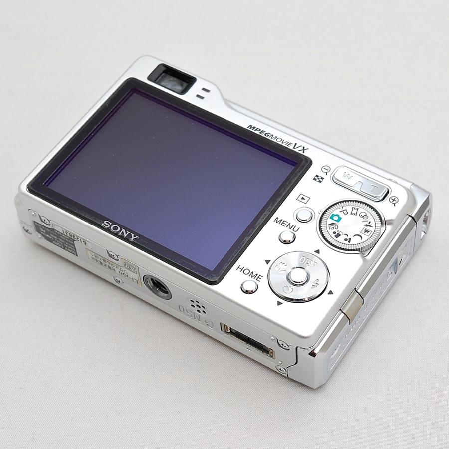 サイバーショット ソニー SONY DSC-W80 シルバー 光学3倍ズームレンズ