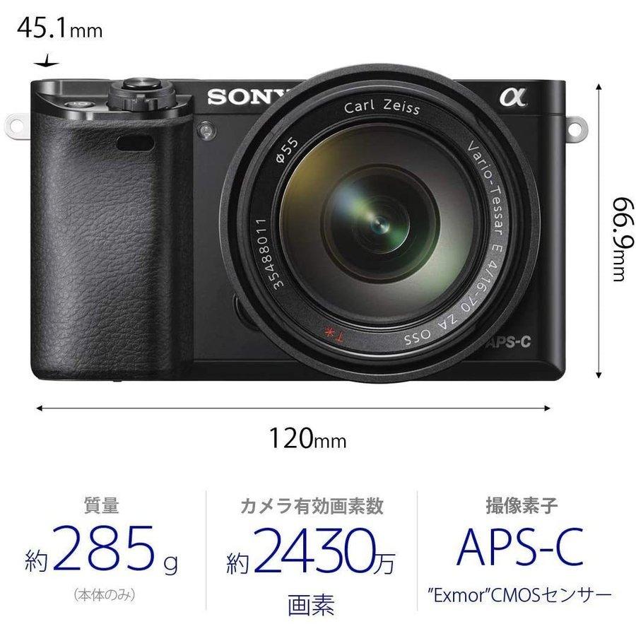 α（ソニー） ソニー SONY α6000 ILCE-6000 レンズセット ブラック