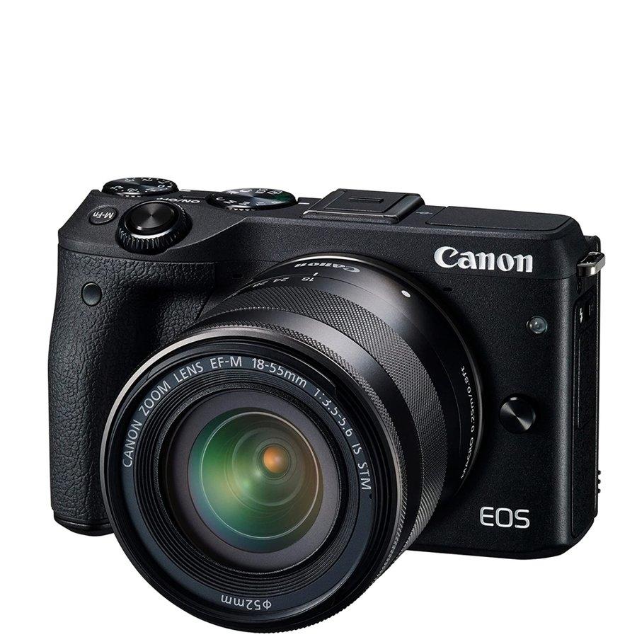 EOS キヤノン Canon M3 レンズキット ブラック ミラーレス 一眼レフ