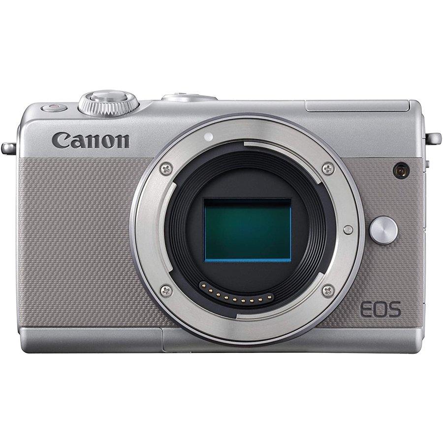 EOS M キヤノン Canon M100 ボディ グレー ミラーレス一眼 カメラ 中古