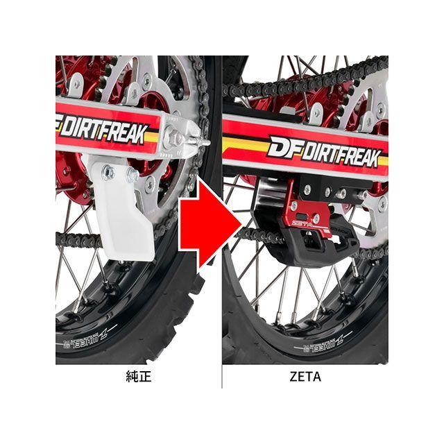 ZETA ジータ CRF125F チェーンガイド（レッド） : モトメガネYahoo!店