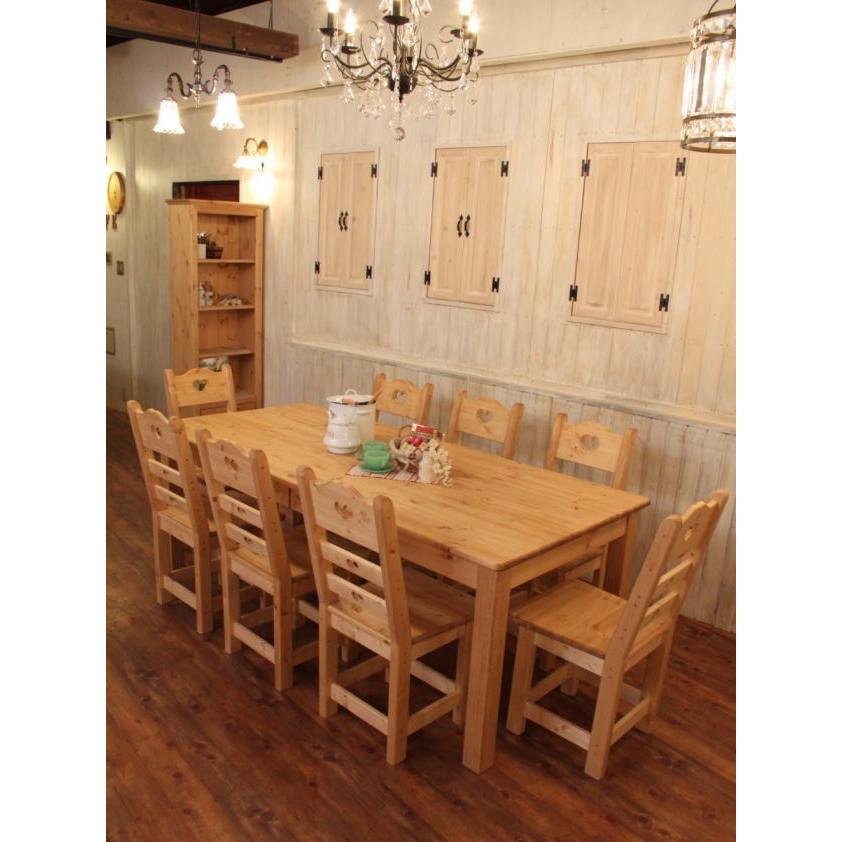 カントリー家具 オーダー テーブル ダイニングテーブル パイン材 北欧