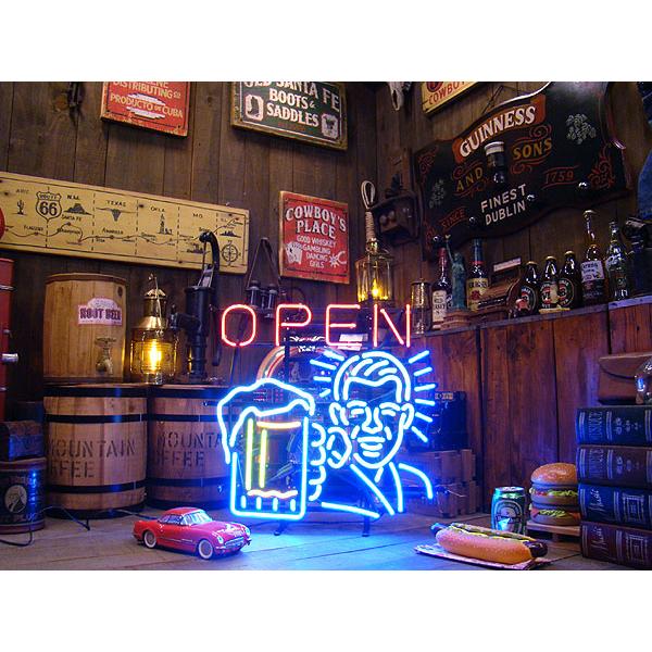 アメリカン レトロ 【即納】【在庫あり】 ビールで乾杯！ ネオン管