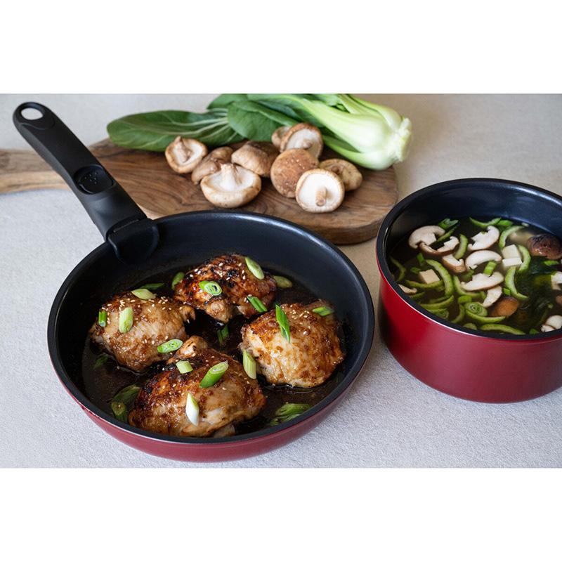 Combekk フライパンセット 71757 取っ手 取れる 鍋 セラミック IH調理