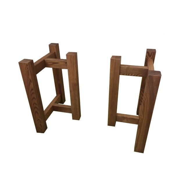 テーブル脚 テーブル用脚 DIY 脚のみ パーツ TK 木製 兼用脚 タモ材