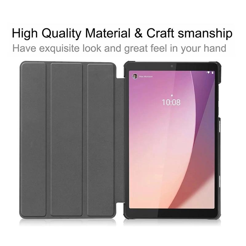 Lenovo Tab M8 4rd Gen 第4世代 ZABU0172JP 8.0型 ケース 三つ折り