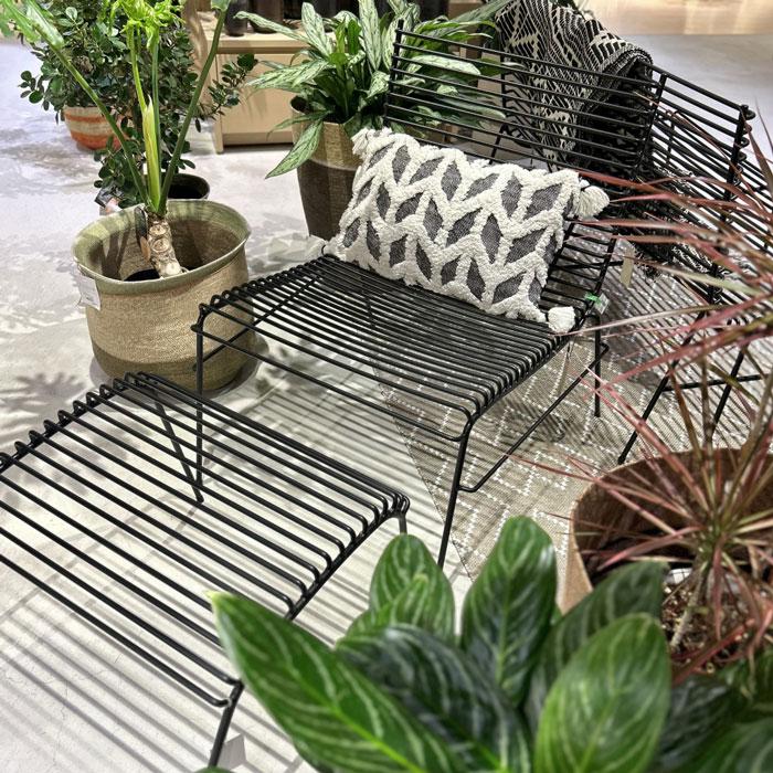 Hubsch(ヒュプシュ) ストリングラウンジチェア : upstairs outdoor