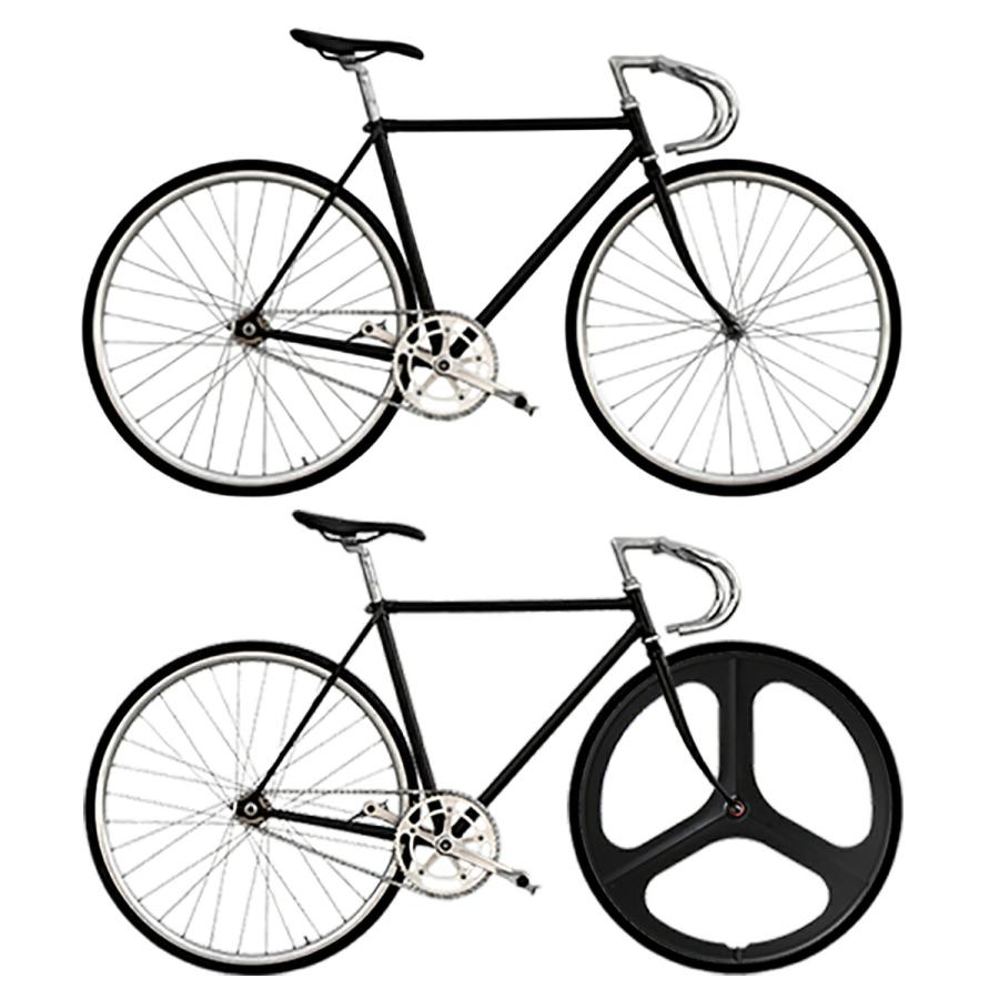 VeroMan バトンホイール 街乗り用 スリースポーク フロント ホイール