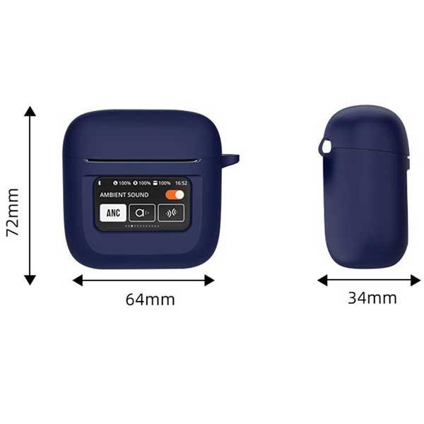 JBL Tour Pro 2 ケース シリコン カバー 保護ケース 耐衝撃 傷防止