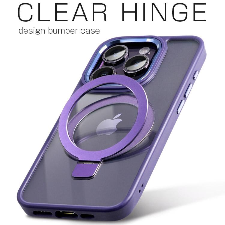 ZENIX DESIGN TECH iPhone15 ケース MagSafe対応 クリア iPhone14
