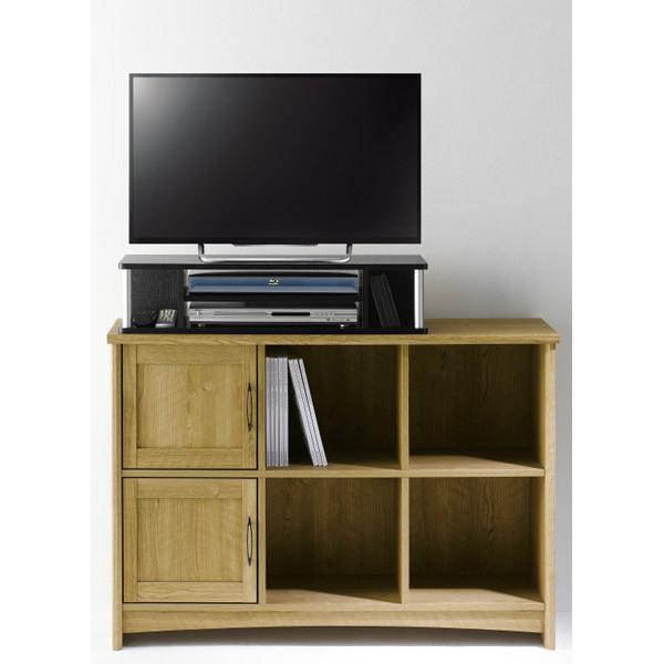 朝日木材加工 ちょい足しラック ダブル テレビ台 TV台 完成品