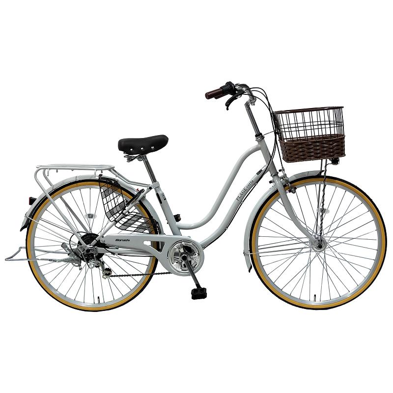 丸石サイクル プラージュベルテ 27インチ 外装6段変速付き