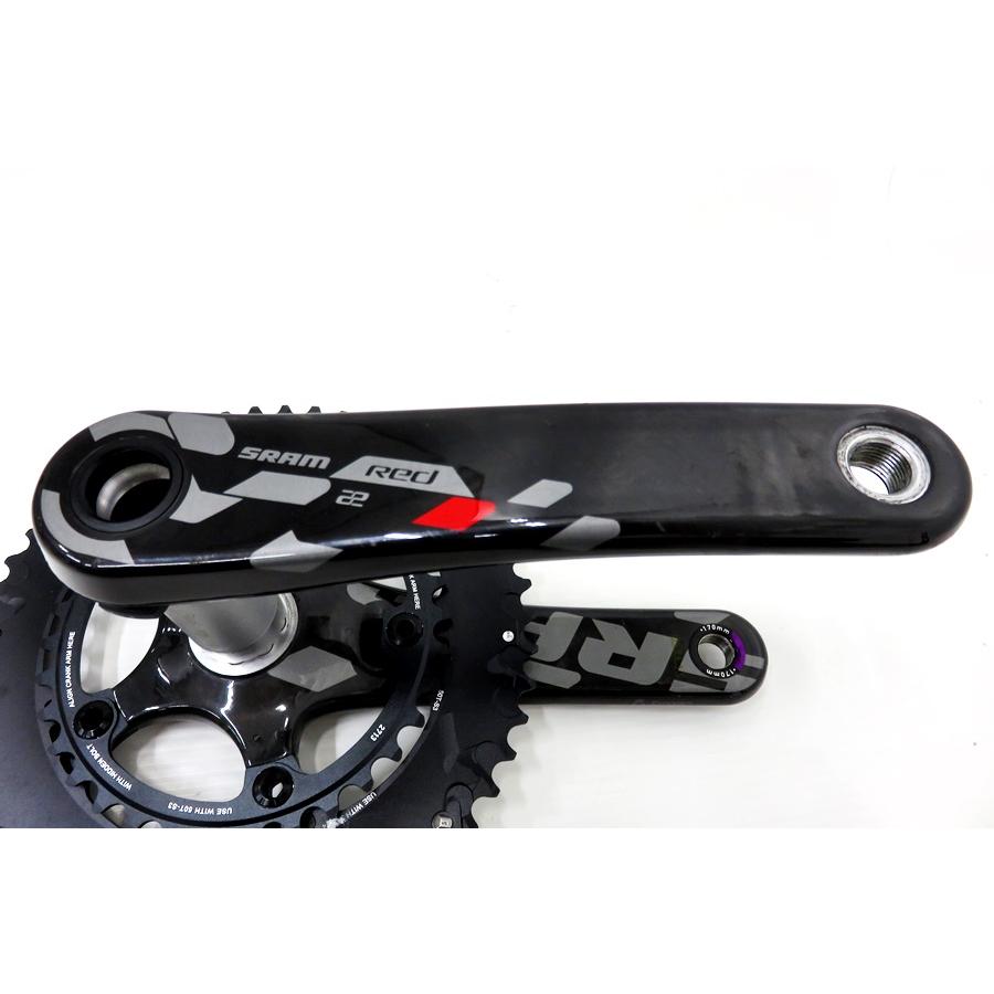 スラム SRAM レッド RED クランクセット 170mm 50-34T BCD110mm