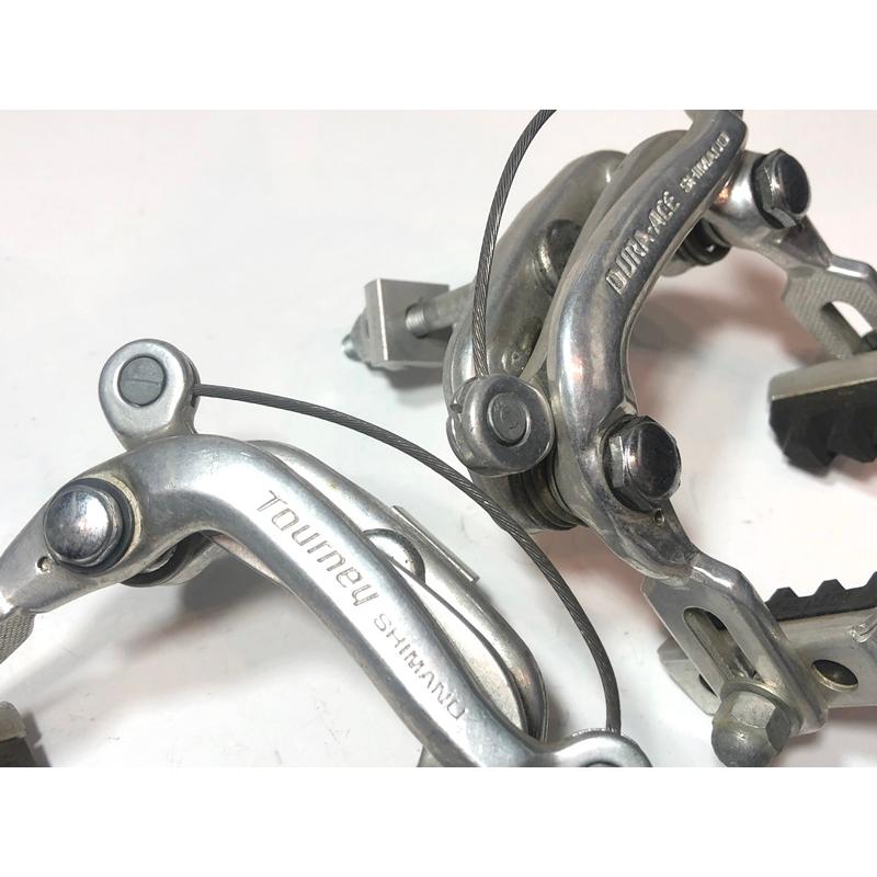 シマノ SHIMANO TOURNEY DURA-ACE キャリパーブレーキ 前後セット
