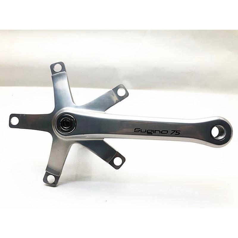 スギノ SUGINO 75 スギノ75 クランク シルバー NJS 165mm - ISO