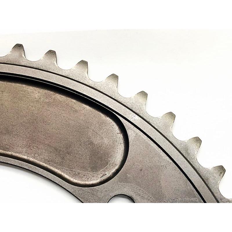 超美品 スギノ SUGINO スーパー禅 Super ZEN チェーンリング ブラック