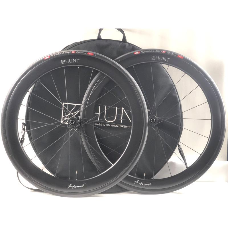 ハント HUNT 44 AERODYNAMICIST CARBON DISC ホイールセット シマノ