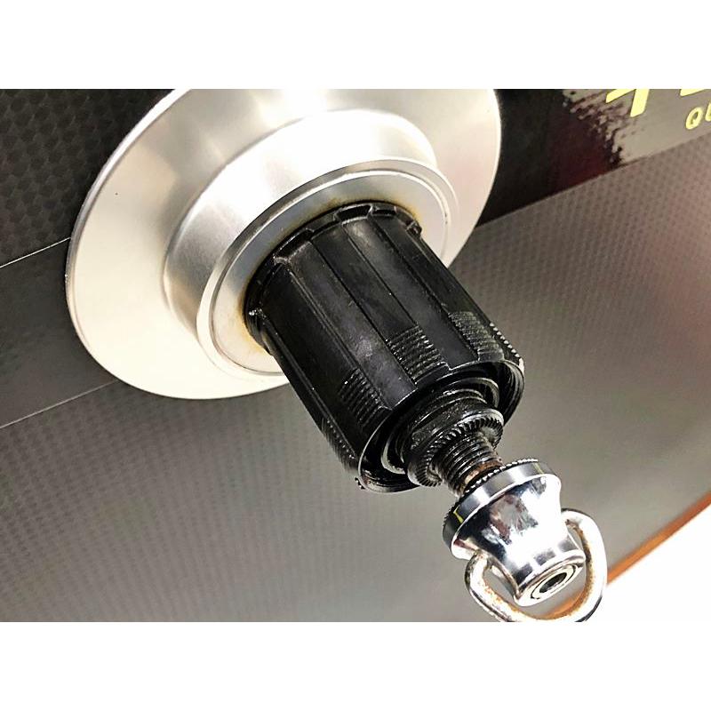 トレカ TORAYCA カーボンディスクホイール チューブラー リアのみ