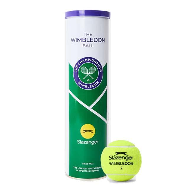 Slazenger(スラセンジャー) ウインブルドンボール 1缶4球入り 硬式