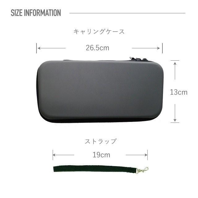 Nintendo Switch ケース キャリングケース 収納 セミ ハード