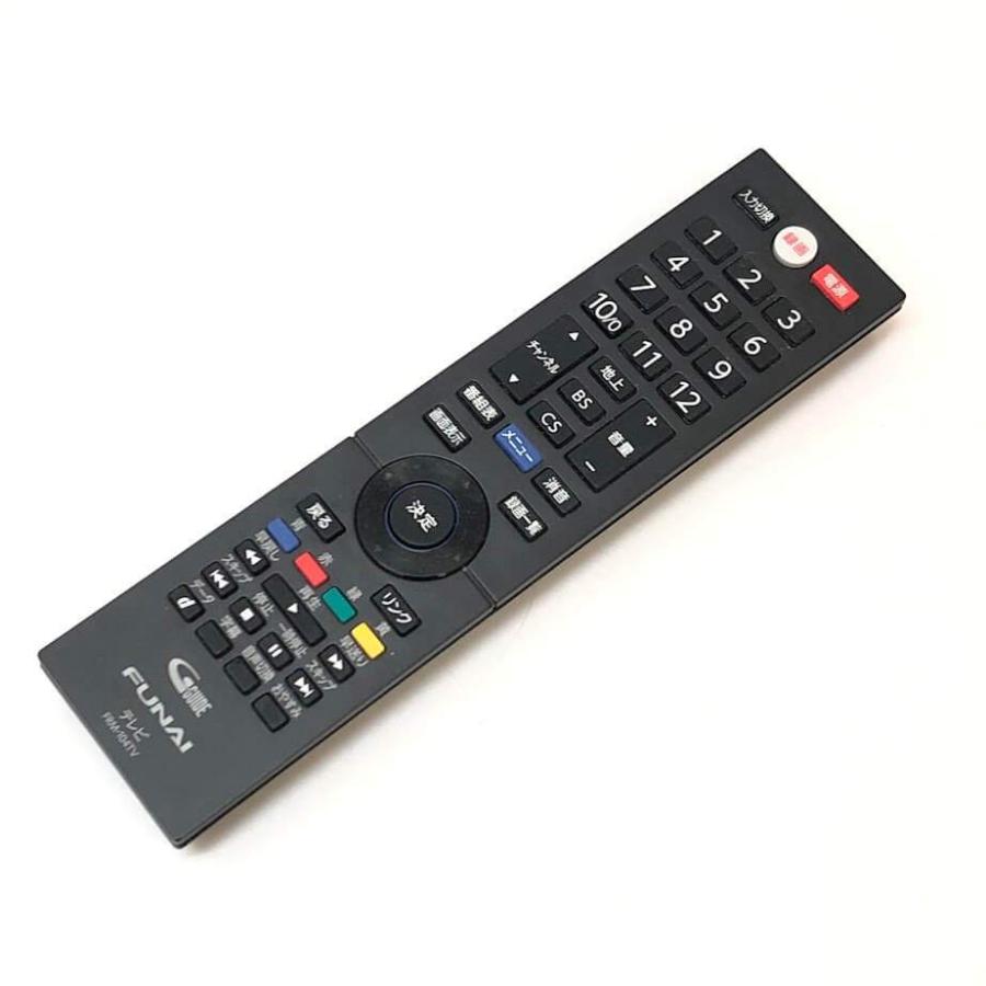 中古】 フナイ 液晶テレビ FL-24H1010 24インチ ブラック リモコン付き