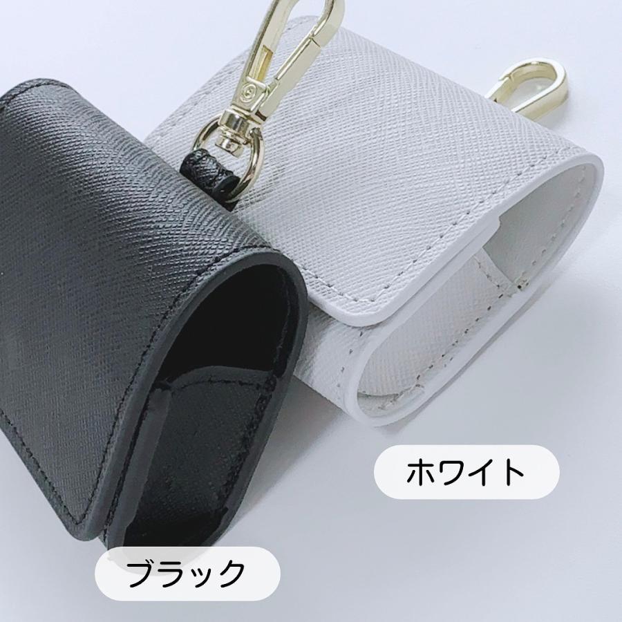 AirPods AirPodsPro レザーケース 本革 レザー ブラック イヤホン