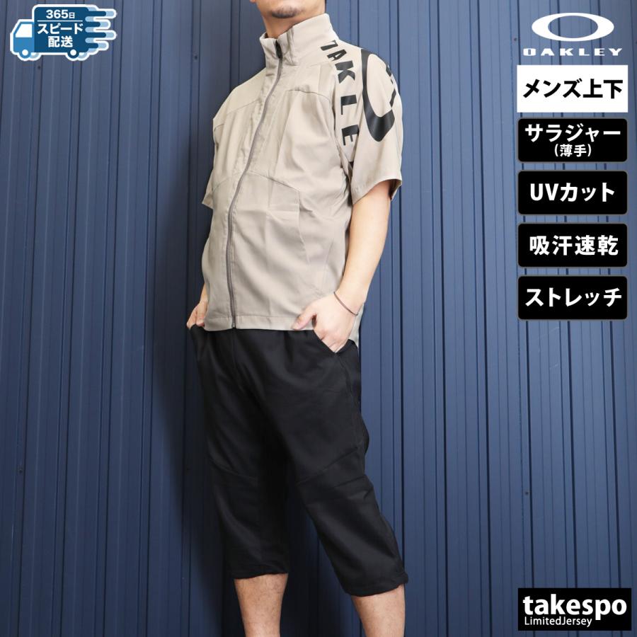 新品 LサイズOAKLEY オークリーゴルフセットアップ モックネック