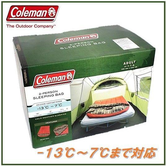 コールマン寝袋) coleman コールマン Coleman 2人用 寝袋 ダブルサイズ
