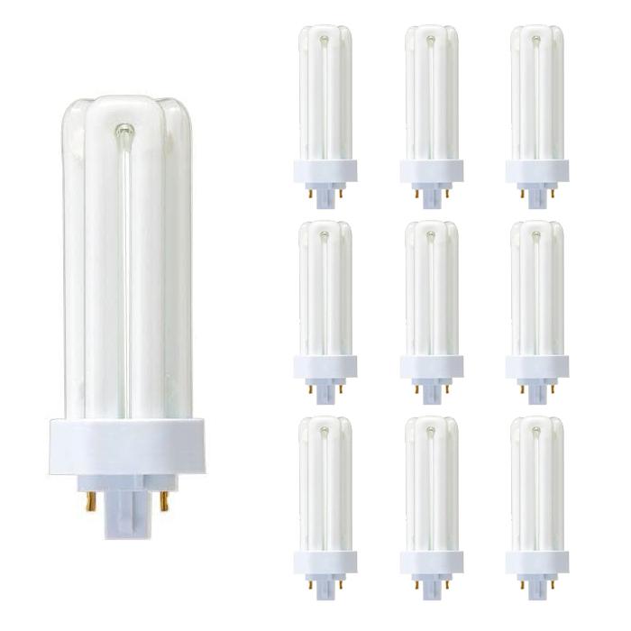 FHT24EXN コンパクト形蛍光灯 24W形 3波長形昼白色 10個セット FHT24EX