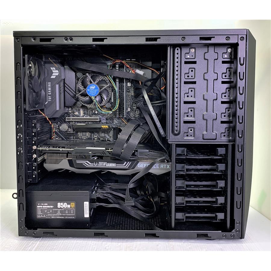 中古 ジャンクデスクトップPC Corei5-10400F/12GB-MEM/4TB-SSD/RTX3080