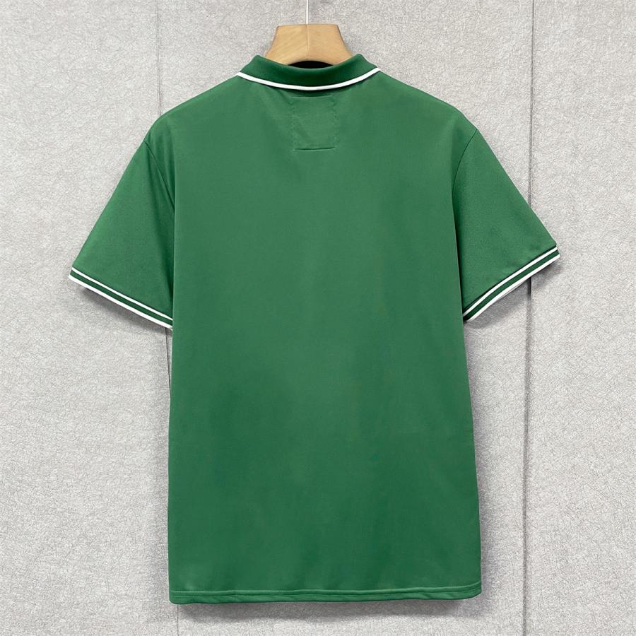 20%off ポロシャツ EU製 Emmauela ミラノ発 薄手 速乾 無地 POLO 半袖