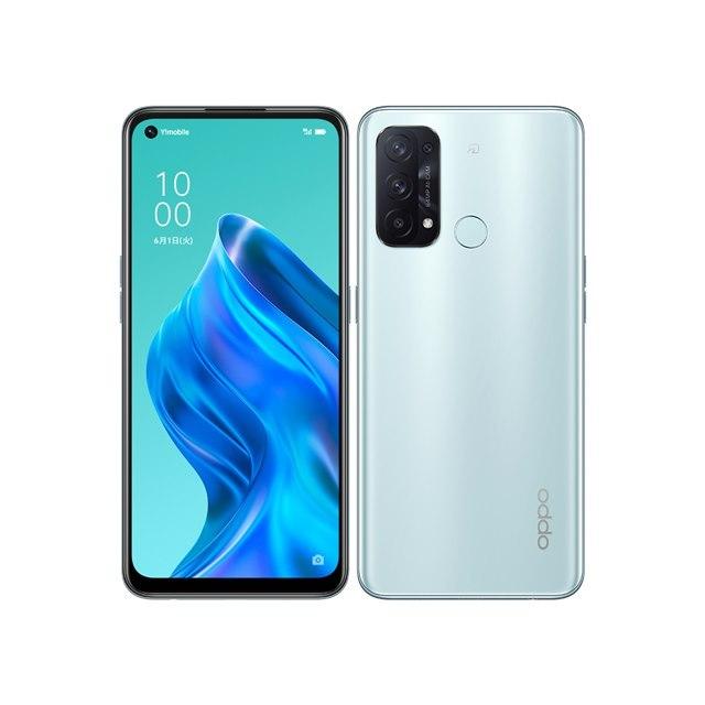 OPPO Reno5 A eSIM A103OP アイスブルー Ymobil版 SIMフリー : 販売一
