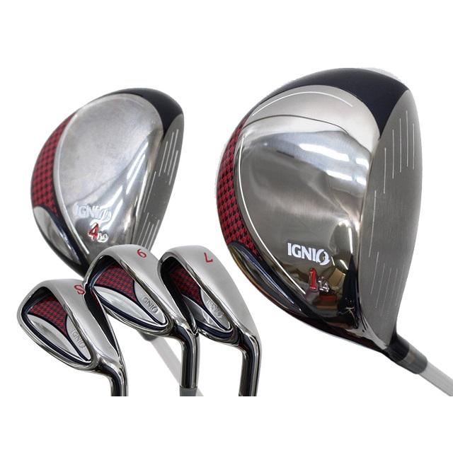 IGNIO（イグニオ） レディース クラブセット 5本セット NV ゴルフ