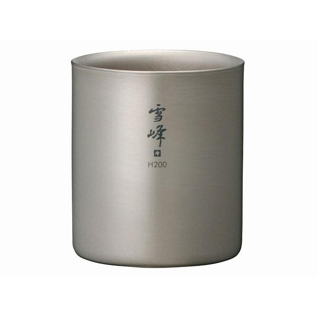 snow peak（スノーピーク） スタッキング マグ 雪峰 H200 TW 124 snow