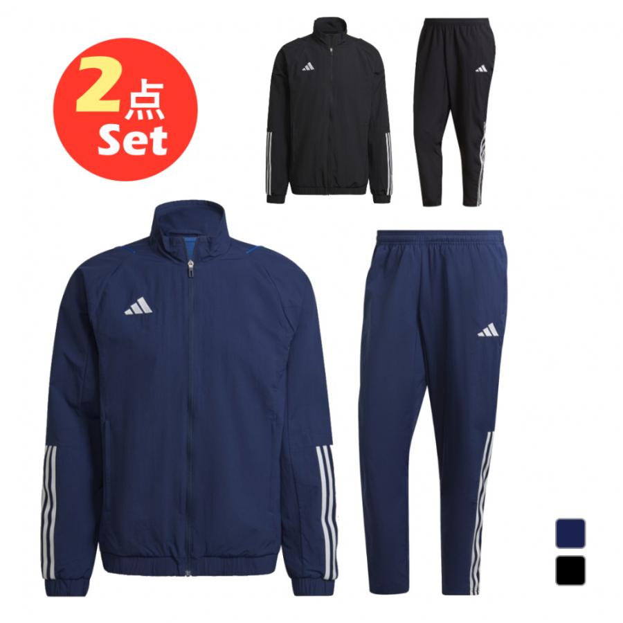 adidas（アディダス） メンズ サッカー 上下セット フルジップ ティロ