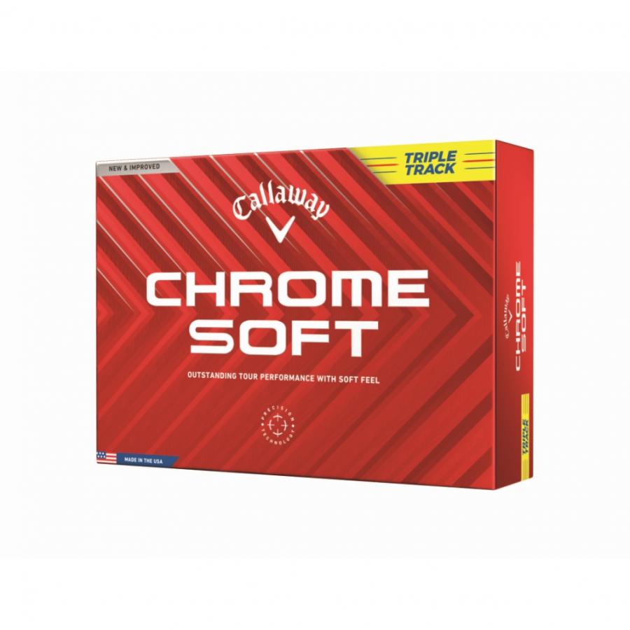 Callaway（キャロウェイ） クロムソフト CHROME SOFT 24 YELLOW TRIPLE