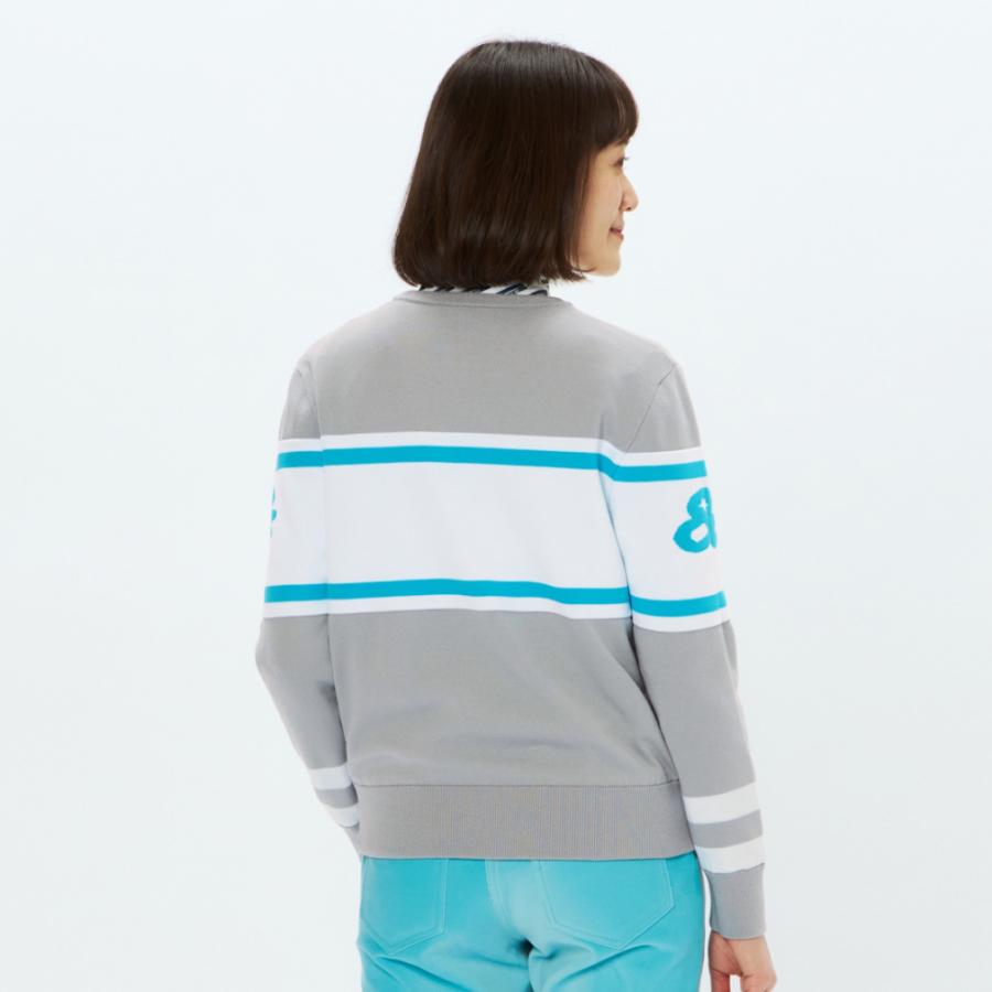 and per se（アンパスィ） レディース ゴルフウェア 長袖セーター 秋