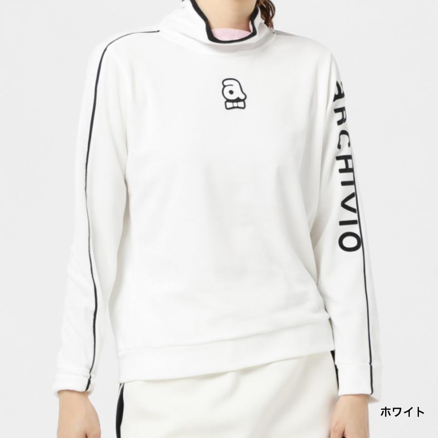 アルチビオ レディース ゴルフウェア 長袖シャツ 秋 冬 プルオーバー