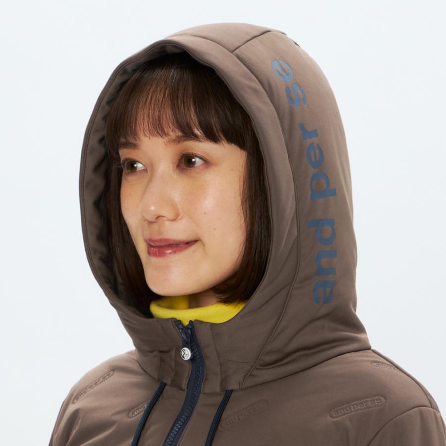 and per se（アンパスィ） レディース ゴルフウェア 中綿ジャケット 秋
