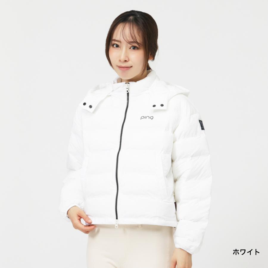 PING（ピン） レディース ゴルフウェア 中綿ジャケット 秋 冬 中綿