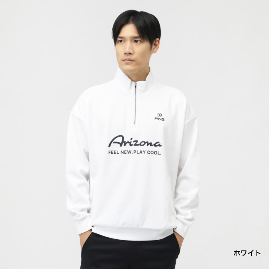 PING（ピン） ゴルフウェア 長袖シャツ 秋 冬 24FWハーフジップ