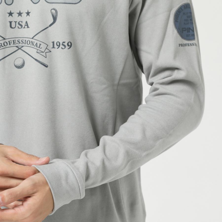 PING（ピン） ゴルフウェア 長袖 シャツ 秋 冬 23FWハイネックシャツ