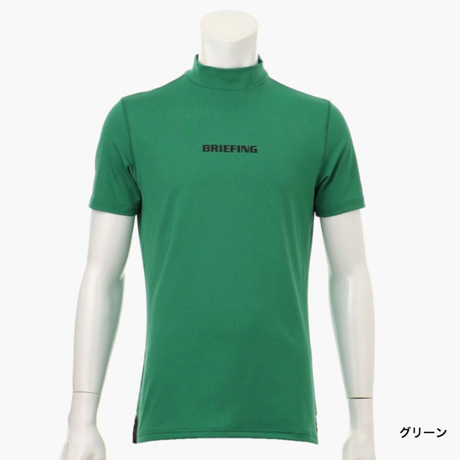 ブリーフィング ゴルフウェア 半袖シャツ 春 夏 MS TOUR HIGH NECK