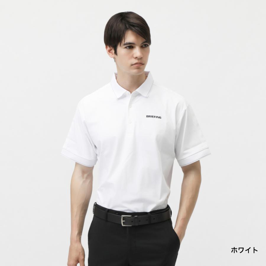 ブリーフィング ゴルフウェア 半袖シャツ 春 夏 MS LOGO LINE POLO RF